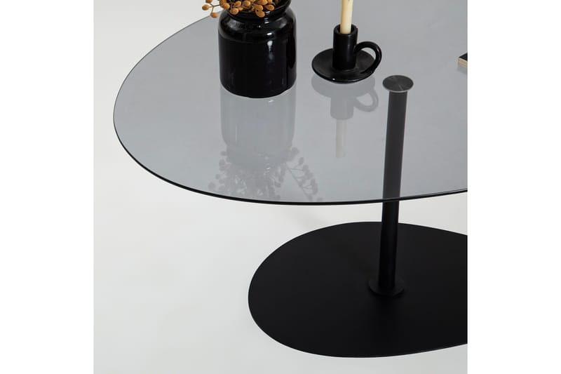 Svanabyn Soffbord 90 cm - Grå/Svart - Möbler - Vardagsrum - Soffbord & vardagsrumsbord - Soffbord