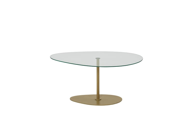 Svanabyn Soffbord 90 cm - Guld - Möbler - Vardagsrum - Soffbord & vardagsrumsbord - Soffbord