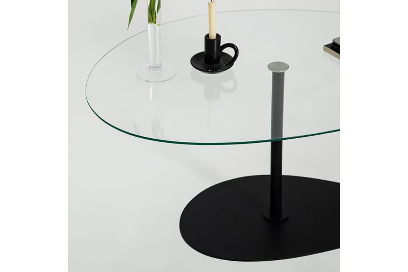 Svanabyn Soffbord 90 cm - Svart - Möbler - Vardagsrum - Soffbord & vardagsrumsbord - Soffbord