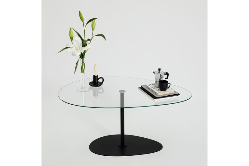 Svanabyn Soffbord 90 cm - Svart - Möbler - Vardagsrum - Soffbord & vardagsrumsbord - Soffbord