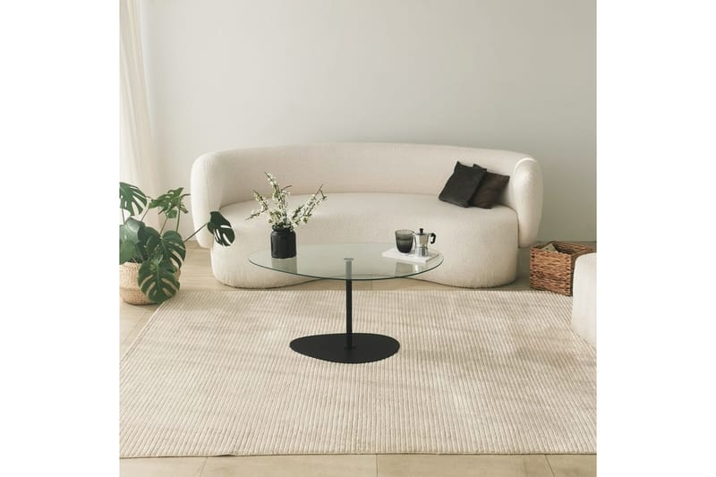 Svanabyn Soffbord 90 cm - Svart - Möbler - Vardagsrum - Soffbord & vardagsrumsbord - Soffbord