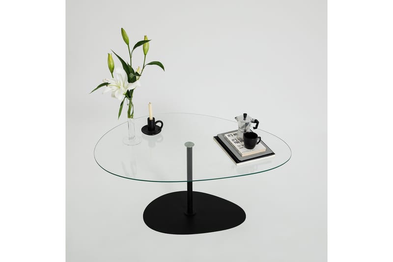 Svanabyn Soffbord 90 cm - Svart - Möbler - Vardagsrum - Soffbord & vardagsrumsbord - Soffbord