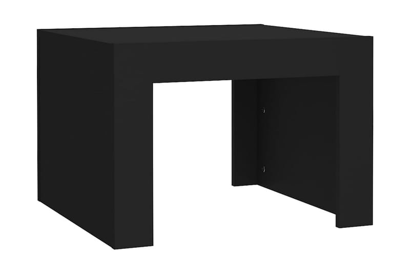 Soffbord svart 50x50x35 cm spånskiva - Svart - Soffbord - Bord