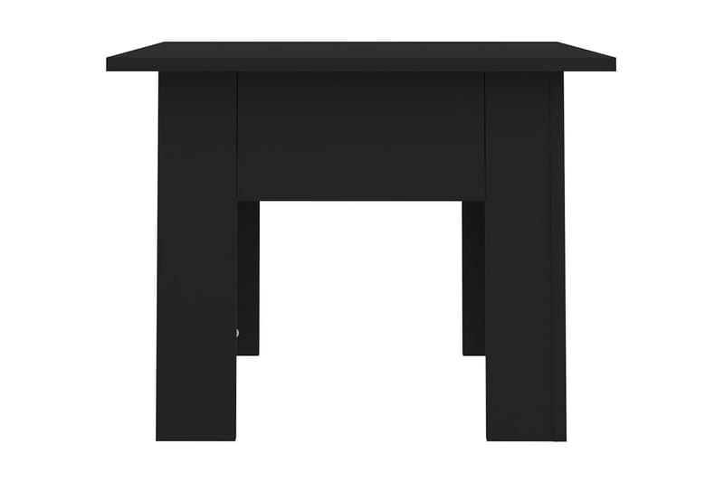 Soffbord svart 55x55x42 cm spånskiva - Svart - Soffbord - Bord