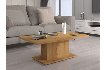 Tallow 60 cm Rektangulärt Soffbord i Mörkt Trä - Brun - Möbler - Vardagsrum - Soffbord & vardagsrumsbord - Soffbord