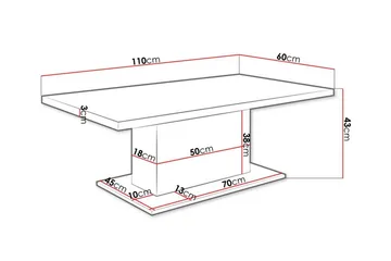 Tallow Soffbord 60 cm - Möbler - Vardagsrum - Soffbord & vardagsrumsbord - Soffbord