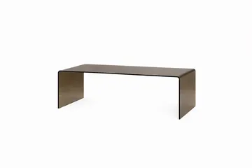 Soffbord Telemark 120 cm - bruntonat glas - Möbler - Vardagsrum - Soffbord & vardagsrumsbord - Soffbord
