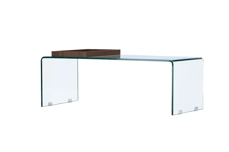 Telemark Soffbord 110x50 cm - Transparent - Möbler - Vardagsrum - Soffbord & vardagsrumsbord - Soffbord