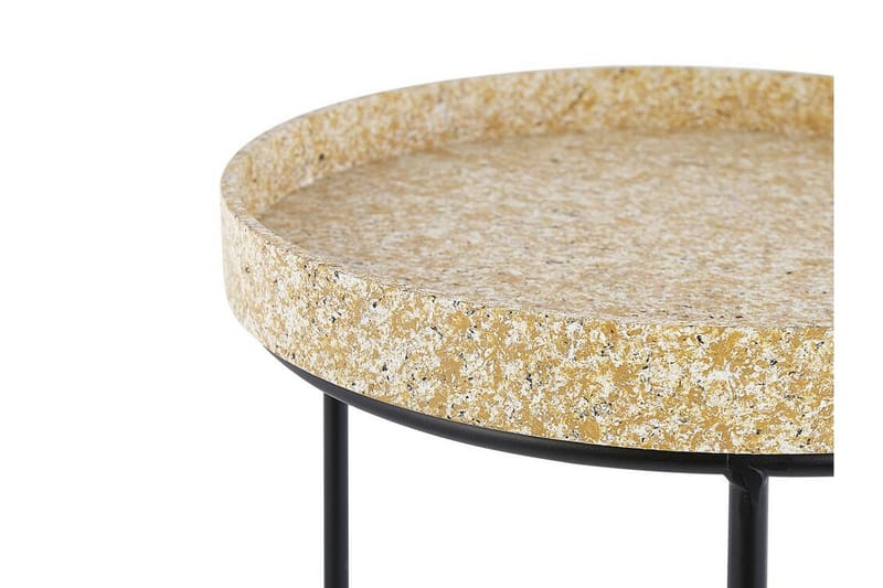 Texon Satsbord 36 cm 3-pack - Svart - Möbler - Vardagsrum - Soffbord & vardagsrumsbord - Satsbord