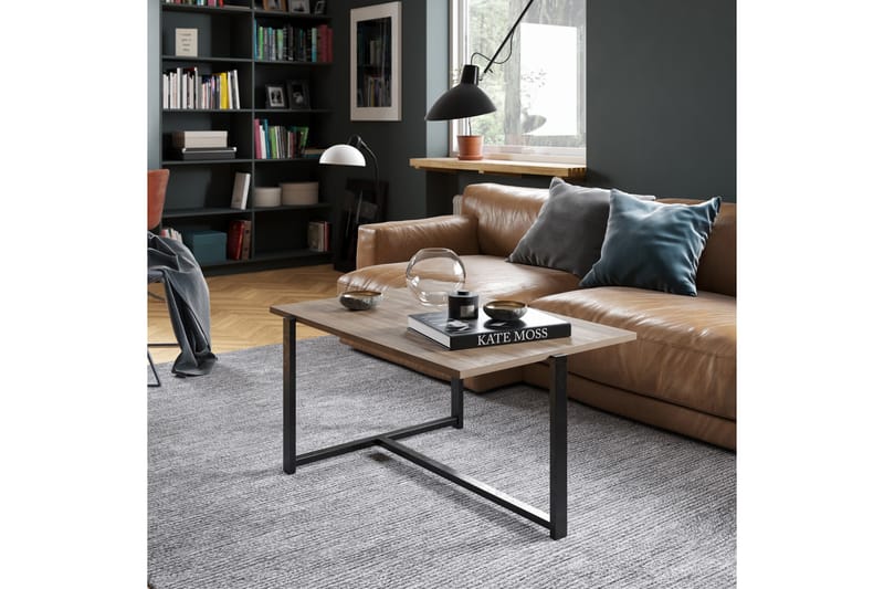TORNBY Soffbord 92 cm Brun - Möbler - Vardagsrum - Soffbord & vardagsrumsbord - Soffbord