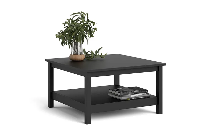 Vallvidera Soffbord 81 cm - Svart - Möbler - Vardagsrum - Soffbord & vardagsrumsbord - Soffbord