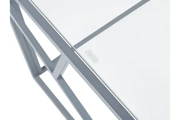Vanausdall Soffbord 100 cm - Silver/Glas - Möbler - Vardagsrum - Soffbord & vardagsrumsbord - Soffbord
