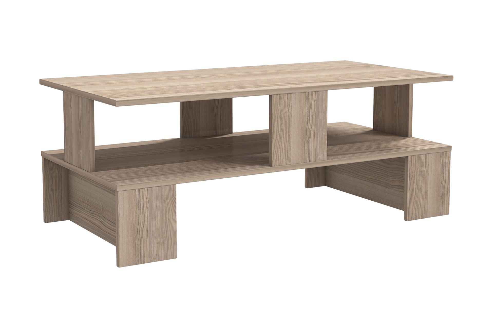 Velenje Soffbord 120 cm - Natur/M&ouml;rkbrun