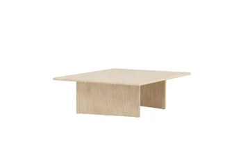 Soffbord VIND Skagen 100x120 cm - Beige - Möbler - Vardagsrum - Soffbord & vardagsrumsbord - Soffbord