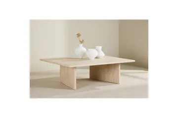 Soffbord VIND Skagen 100x120 cm - Beige - Möbler - Vardagsrum - Soffbord & vardagsrumsbord - Soffbord