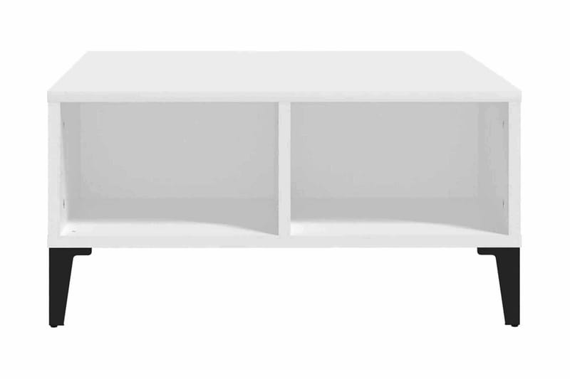 Soffbord vit 60x60x30 cm spånskiva - Vit - Soffbord - Bord