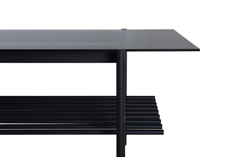 Von Staf Soffbord 120 cm - Glas/Svart - Möbler - Vardagsrum - Soffbord & vardagsrumsbord - Soffbord