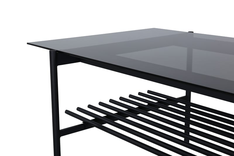 Von Staf Soffbord 120 cm - Glas/Svart - Möbler - Vardagsrum - Soffbord & vardagsrumsbord - Soffbord