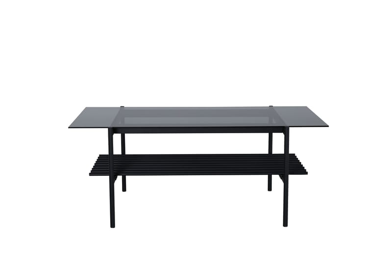 Von Staf Soffbord 120 cm, Glas/Svart