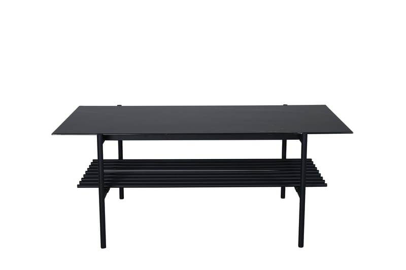 VON STAF Soffbord 120 cm Marmor/Svart - Soffbord - Bord - Marmorbord