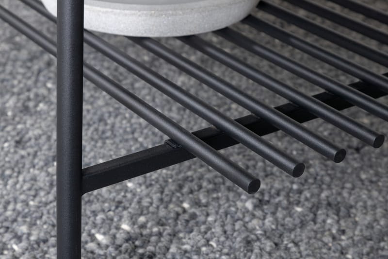 Von Staf Soffbord 120 cm - Marmor/Svart - Möbler - Vardagsrum - Soffbord & vardagsrumsbord - Soffbord