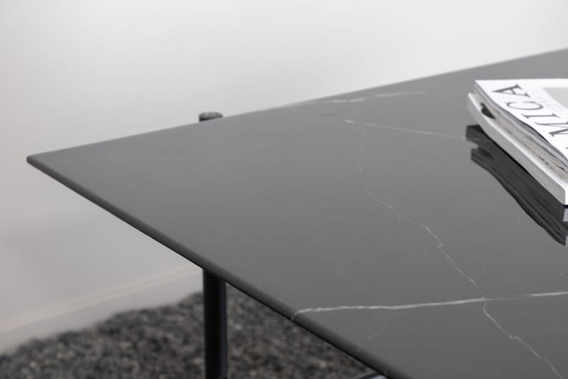 Von Staf Soffbord 120 cm - Marmor/Svart - Möbler - Vardagsrum - Soffbord & vardagsrumsbord - Soffbord