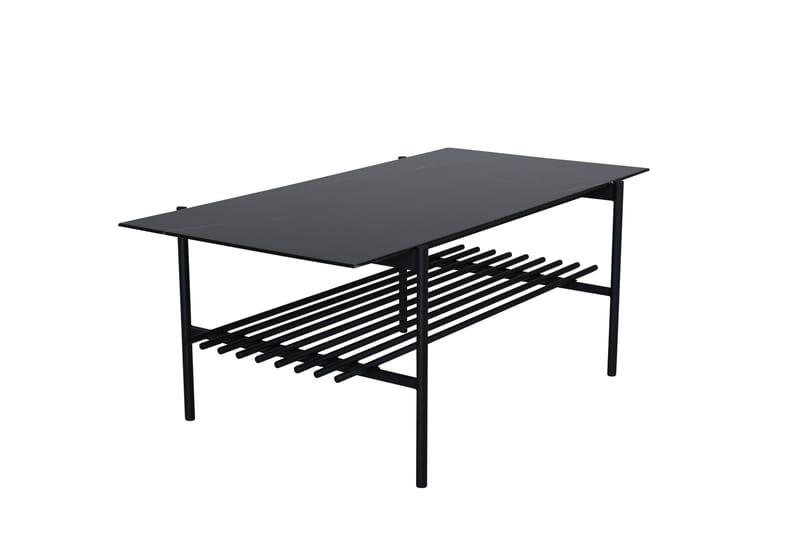 Von Staf Soffbord 120 cm - Marmor/Svart - Möbler - Vardagsrum - Soffbord & vardagsrumsbord - Soffbord
