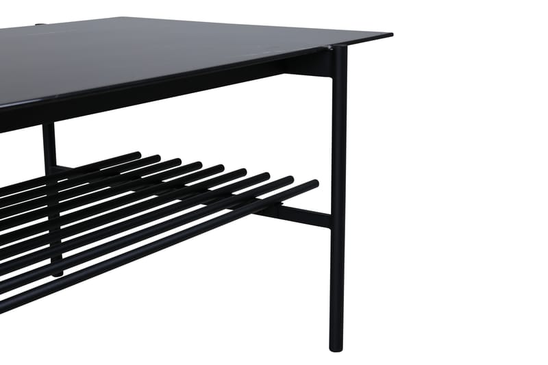 Von Staf Soffbord 120 cm - Marmor/Svart - Möbler - Vardagsrum - Soffbord & vardagsrumsbord - Soffbord