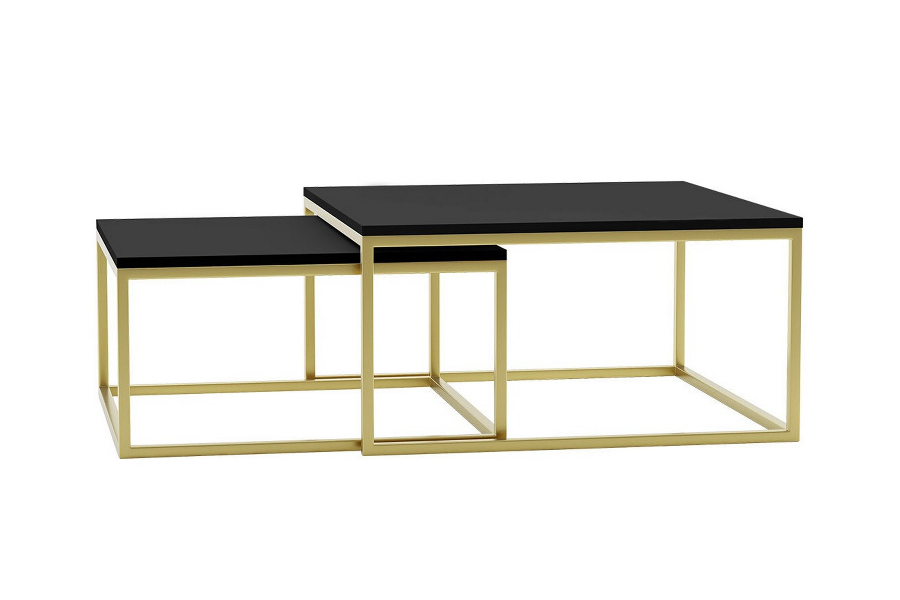 wardner soffbord 76 cm svart -