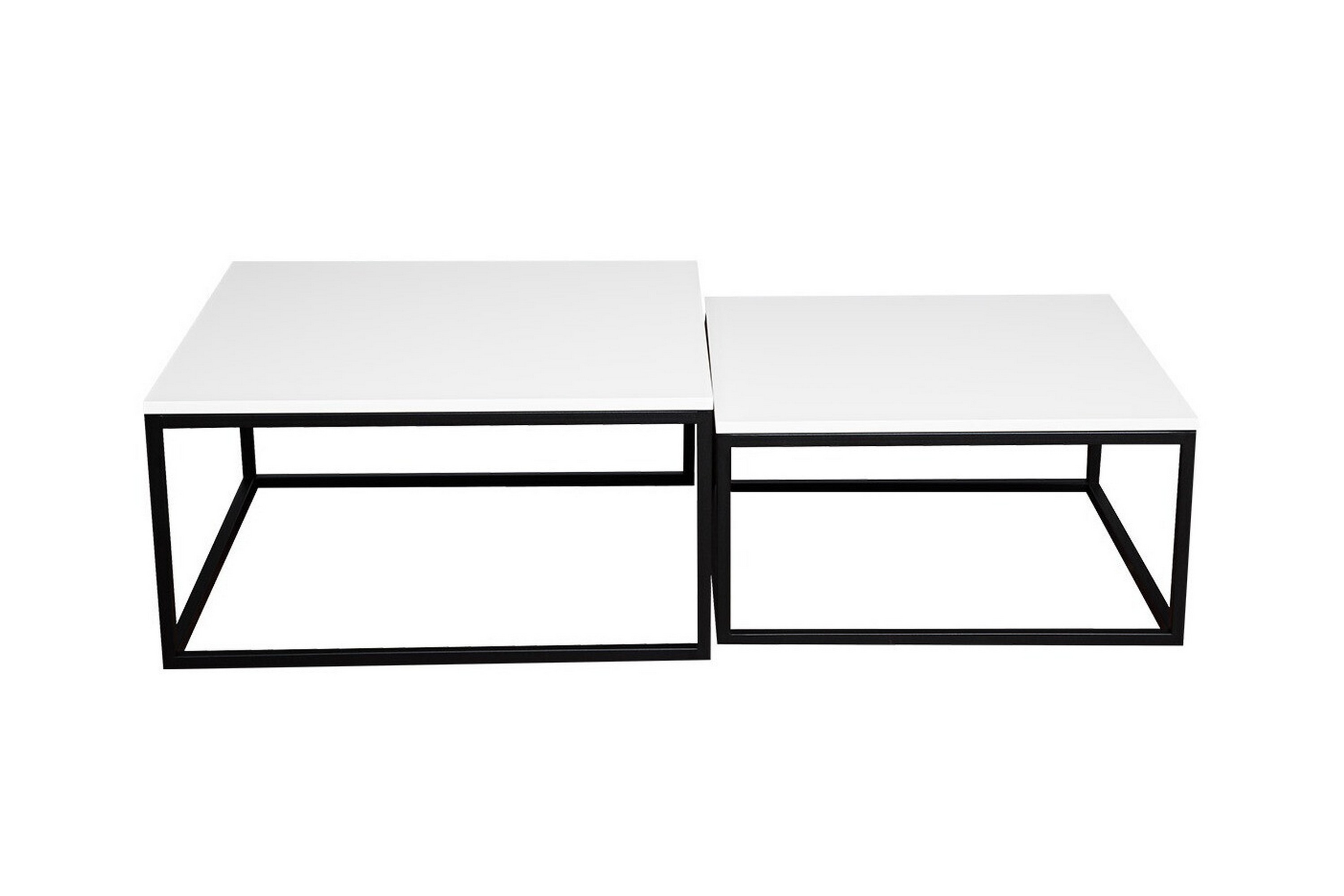 wardner soffbord 76 cm vit -