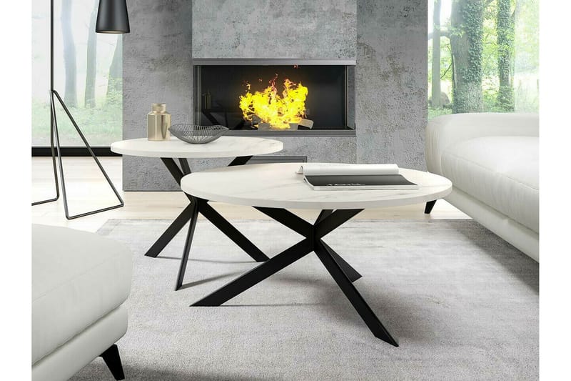 Wardner Soffbord - Svart - Möbler - Vardagsrum - Soffbord & vardagsrumsbord - Satsbord