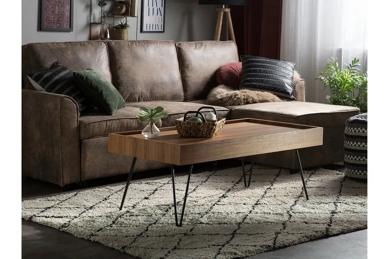 Welton Soffbord 100 cm - Valnötsbrun - Möbler - Vardagsrum - Soffbord & vardagsrumsbord - Soffbord