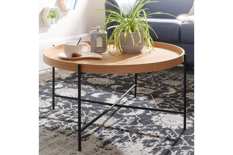 Wilhem Soffbord 78 cm Rund - Natur - Möbler - Vardagsrum - Soffbord & vardagsrumsbord - Soffbord