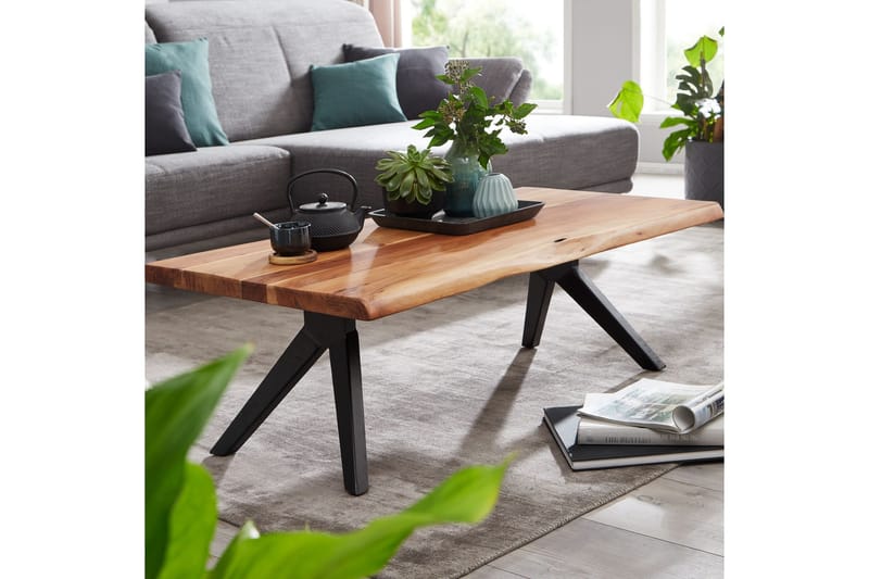 Willowdale Soffbord 115 cm - Brun/Svart - Möbler - Vardagsrum - Soffbord & vardagsrumsbord - Soffbord