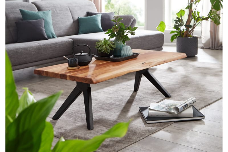 Willowdale Soffbord 115 cm - Brun/Svart - Möbler - Vardagsrum - Soffbord & vardagsrumsbord - Soffbord