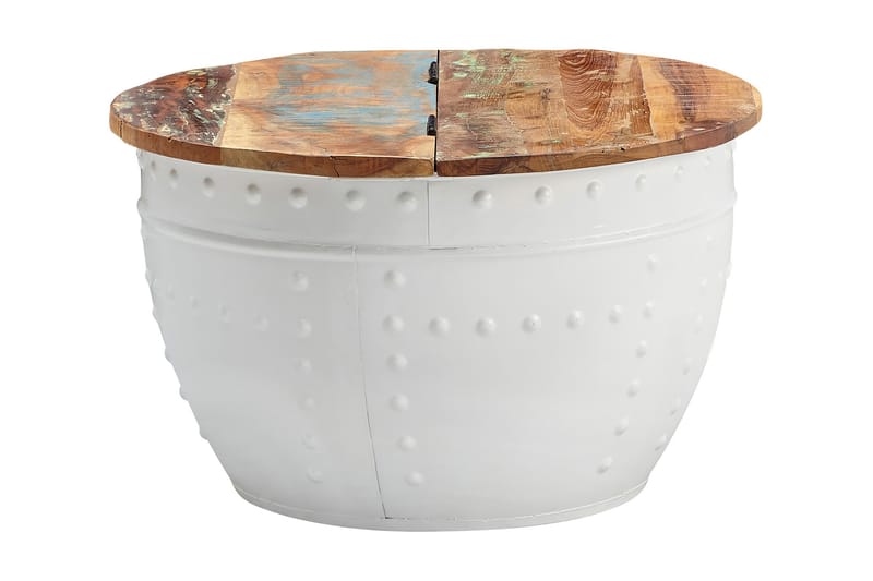 Willowdale Soffbord 60 cm Runt - Brun/Vit - Möbler - Vardagsrum - Soffbord & vardagsrumsbord - Soffbord