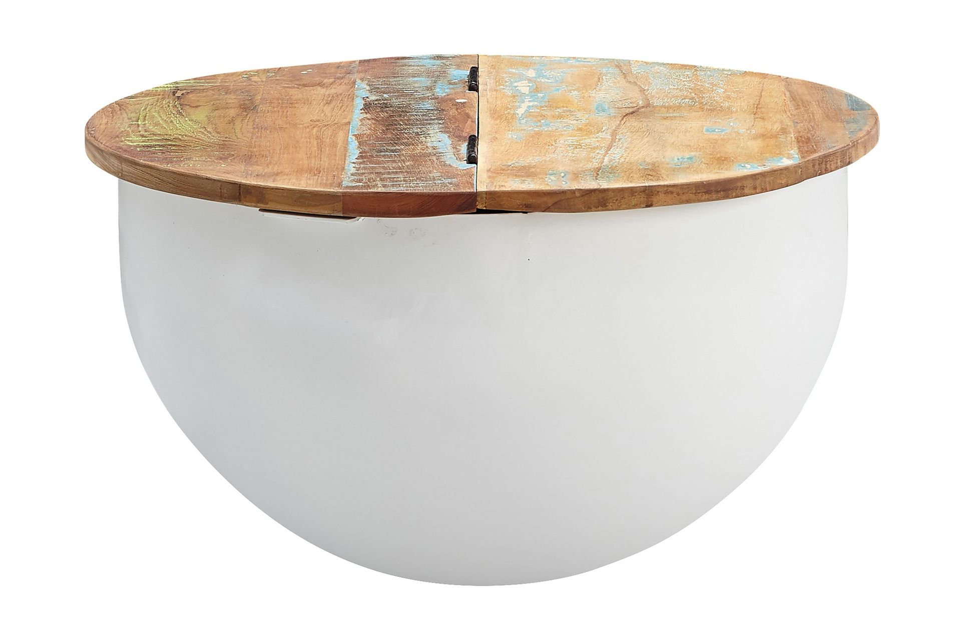 willowdale soffbord 60 cm runt - brun/vit