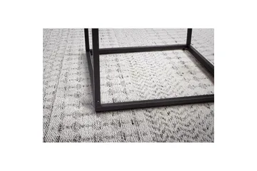 Soffbord Wohnling Fyrkantig Glas 58 cm Klassisk Metallram Modern - Möbler - Vardagsrum - Soffbord & vardagsrumsbord - Soffbord