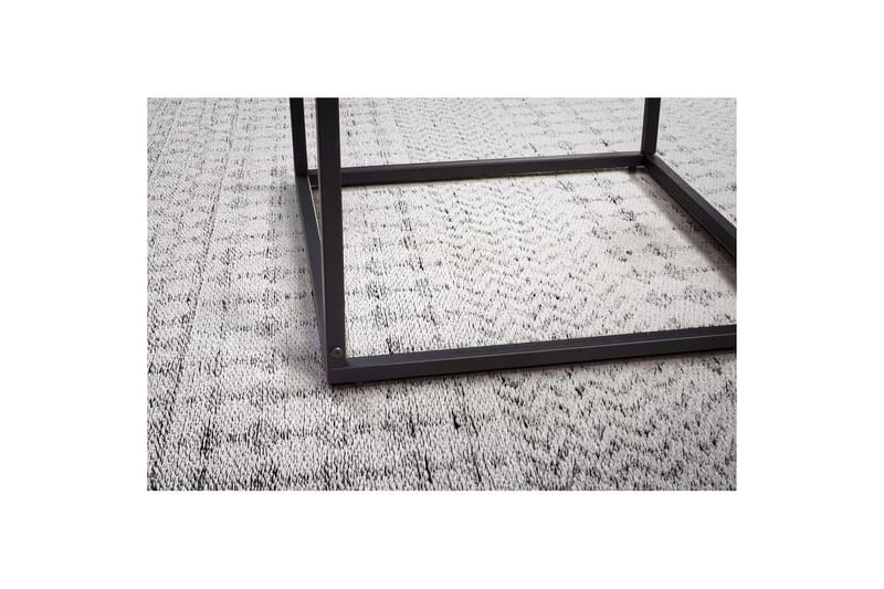 Soffbord Wohnling Fyrkantig Glas 58 cm Klassisk Metallram Modern - Möbler - Vardagsrum - Soffbord & vardagsrumsbord - Soffbord