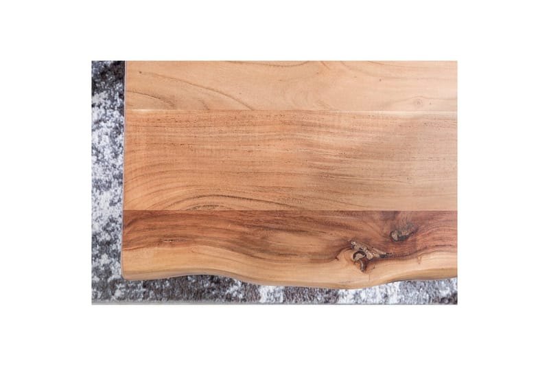 Soffbord Wohnling Gaya massiv akacia trädkantlook lantlig stil - Möbler - Vardagsrum - Soffbord & vardagsrumsbord - Soffbord