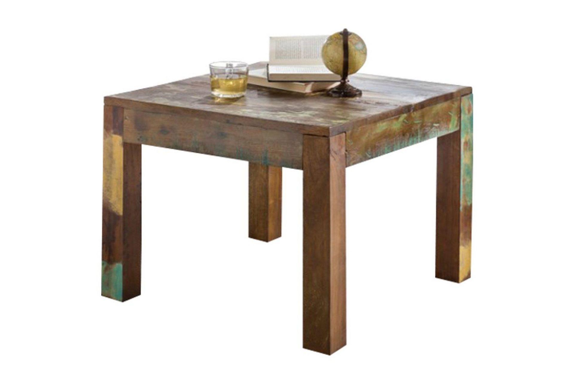 soffbord wohnling kolkutta återvunnet massivt trä handgjord lantlig stil -