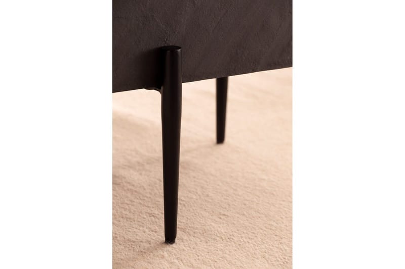 Soffbord Wohnling Massivt fyrkantigt trä i modern stenlook, modern - Möbler - Vardagsrum - Soffbord & vardagsrumsbord - Soffbord