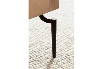 Soffbord Wohnling massivt trä 60 cm kub, fyrkantig, modern stil ljusbrun - ljusbrun - Möbler - Vardagsrum - Soffbord & vardagsrumsbord - Soffbord