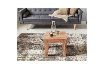 Soffbord Wohnling Massivt trä Lantstil Klassisk Handgjord 45x45 cm, Akacia - 45x45 cm, Akacia - Möbler - Vardagsrum - Soffbord & vardagsrumsbord - Soffbord