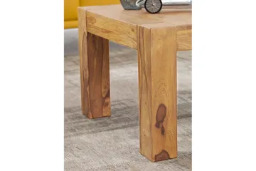 Soffbord Wohnling Massivt trä Lantstil Klassisk Handgjord 60x60 cm, Akacia - 60x60 cm, Akacia - Möbler - Vardagsrum - Soffbord & vardagsrumsbord - Soffbord