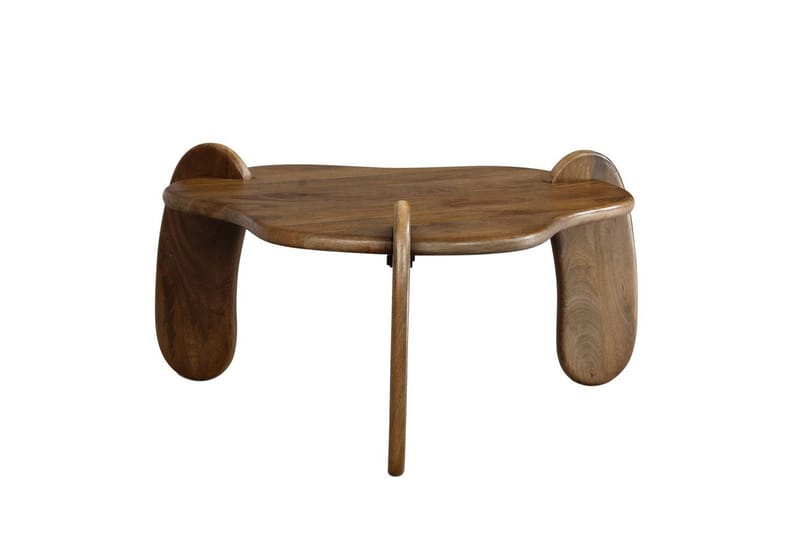 Soffbord Wohnling Massivt trä mango 78 cm organisk optik modern - Möbler - Vardagsrum - Soffbord & vardagsrumsbord - Soffbord