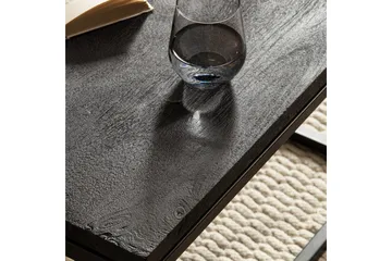 Soffbord Wohnling massivt trä, metallklassisk ram, modern stil 60x60x35 cm - 60x60x35 cm - Möbler - Vardagsrum - Soffbord & vardagsrumsbord - Soffbord