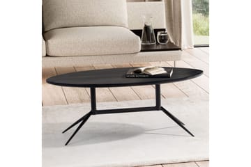 Soffbord Wohnling Massivt trä oval 90 cm modern - Möbler - Vardagsrum - Soffbord & vardagsrumsbord - Soffbord