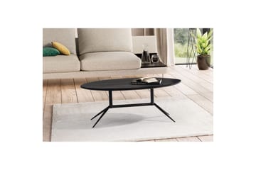 Soffbord Wohnling Massivt trä oval 90 cm modern - Möbler - Vardagsrum - Soffbord & vardagsrumsbord - Soffbord