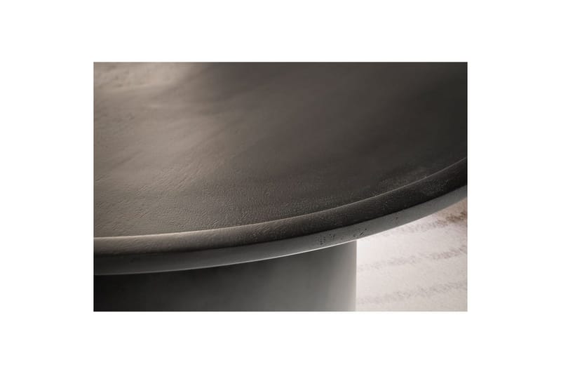 Soffbord Wohnling Massivt trä rund 60 cm cylinderstil bas klassisk modern - Möbler - Vardagsrum - Soffbord & vardagsrumsbord - Soffbord